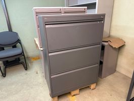 Lista Hängeregistraturschrank grau 80x40x110cm