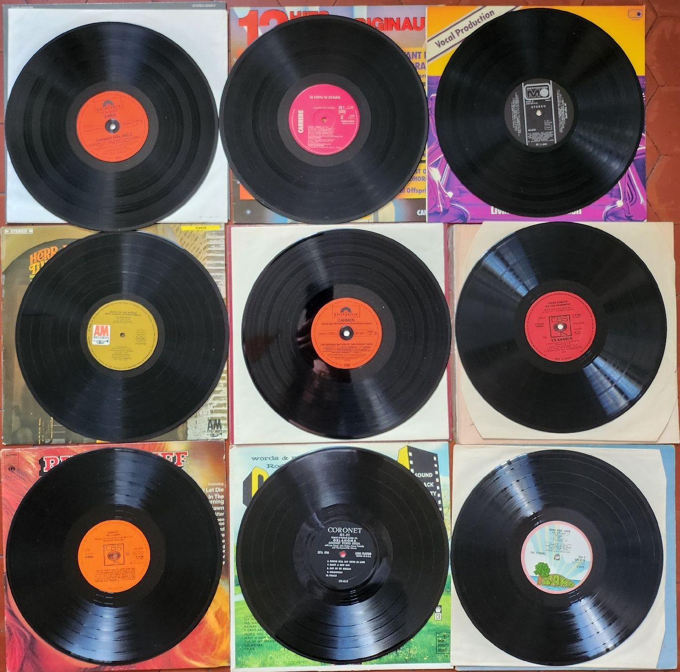 Dischi in vinile: LP Lot Herb Alpert Ray Conniff Cat Stevens ABBA Oklahoma – Usato da Zürich venduto da BAENZERINO 3