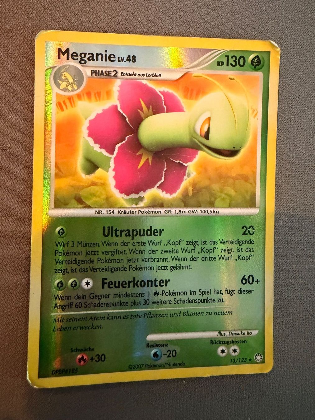 Pokémon Carte collezionabili: Pokemon Meganie 13/123 – Usato da untersiggenthal venduto da stephanymar