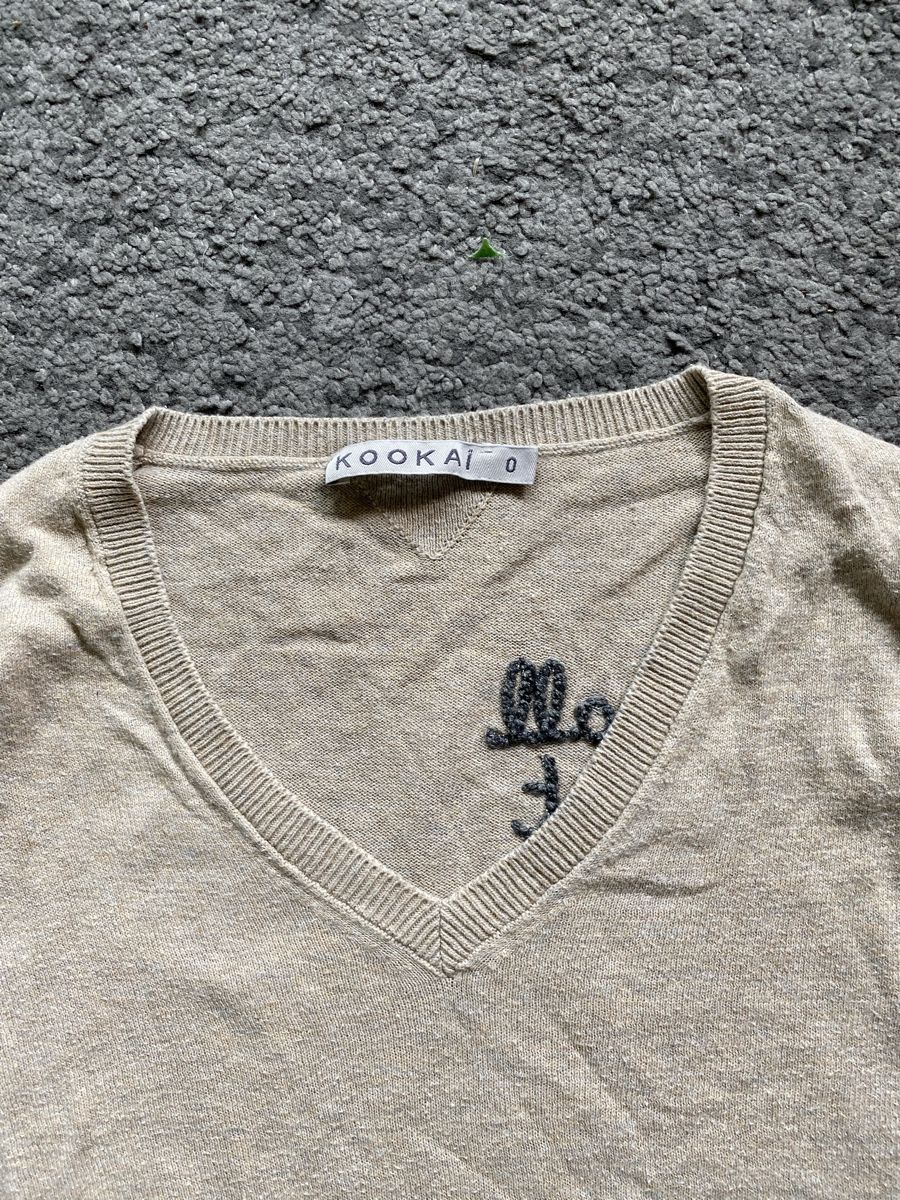 Kookai Maglioni & Felpe: Pull Kookai T 0 beige manches longues - Automne élégant – Usato da Genève venduto da eth_6qs6 4