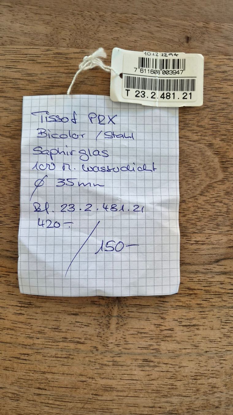 Tissot Uhren: Herrenuhr Tissot – Neu (gemäss Beschreibung) aus Hombrechtikon von kuckuck04 2