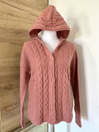 Strickjacke mit Kapuze von NILE Gr M. NEU Jacket Jacke Wolle