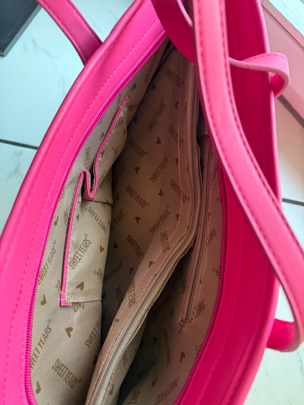 Taschen: Handtasche Sweet Years pink NEU – Neu (gemäss Beschreibung) aus Malans GR von Tomfaller 1