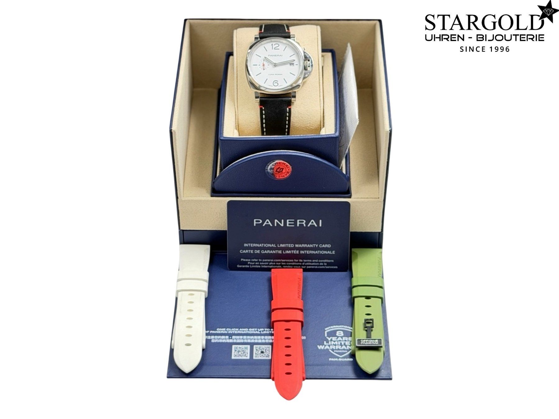 Panerai Orologi: Panerai Luminor Luna Rossa - PAM01381 – Usato da Zürich venduto da Stargold-Uhren 1