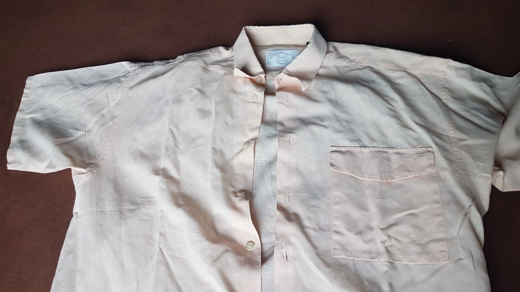 Camicie: Chemise manche courte taille 39 marque Nettel Sthoth – Usato da Villiers venduto da san_jn5w 1