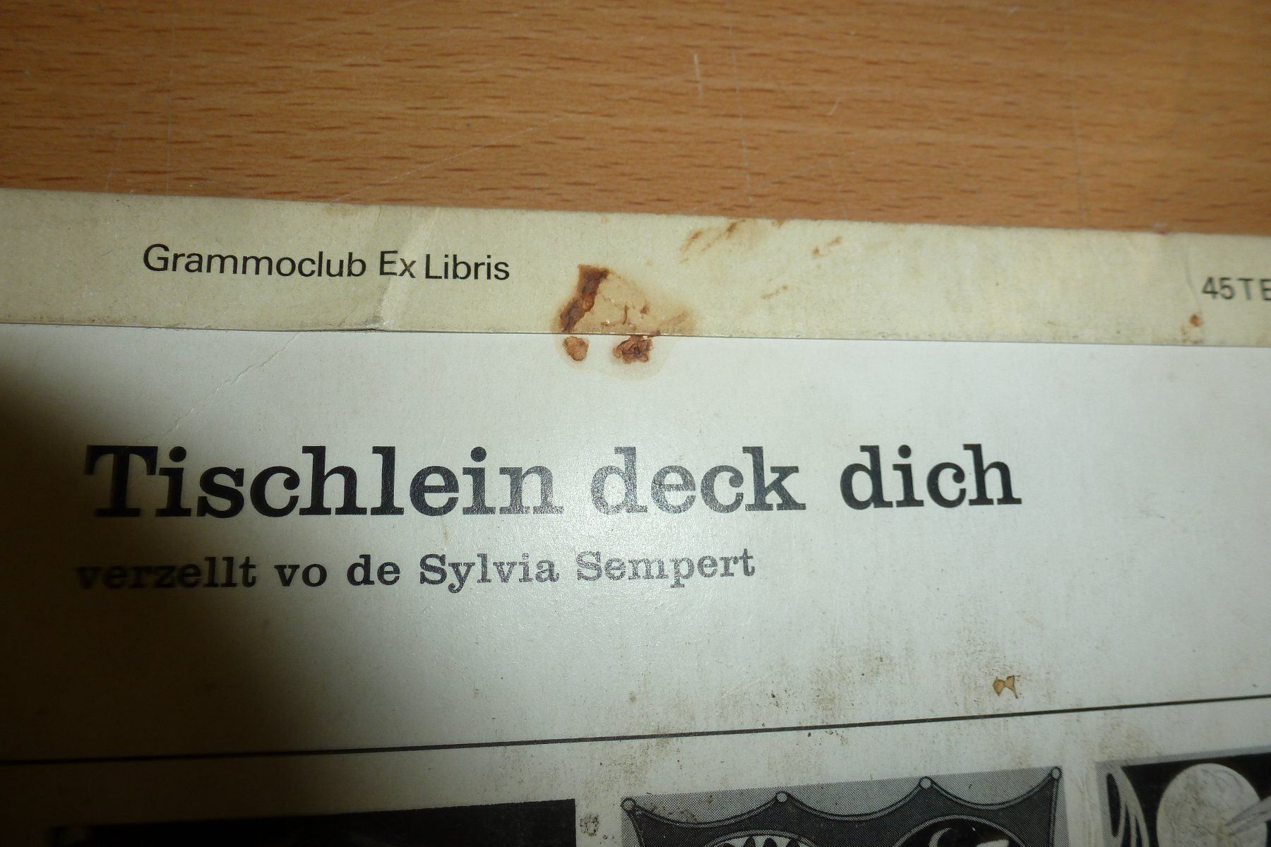 Dischi in vinile: Tischlein deck dich * Sylvia Sempert LP – Usato da Emmen venduto da newdeal1970 4