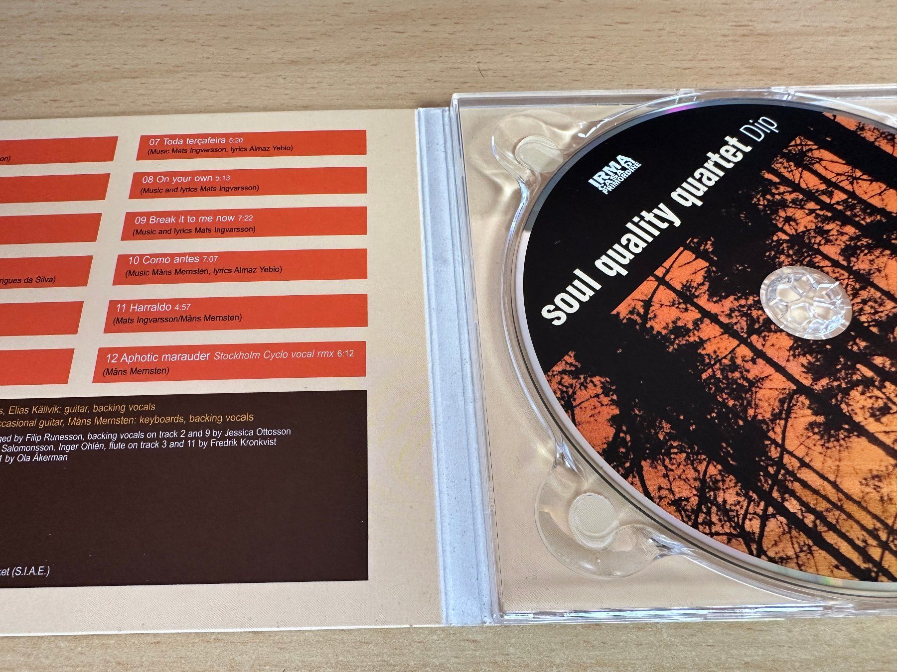 CD: Soul Quality Quartet - Dip – Usato da Rikon im Tösstal venduto da Alpenmutz 2
