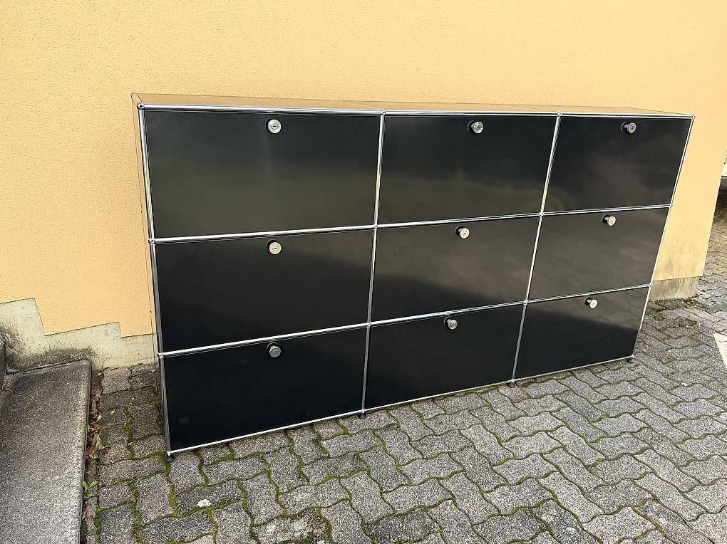 USM Cassettiere: USM Haller Sideboard Schwarz Top Preis – Usato da Dietikon venduto da Kumar_Occasionen 4