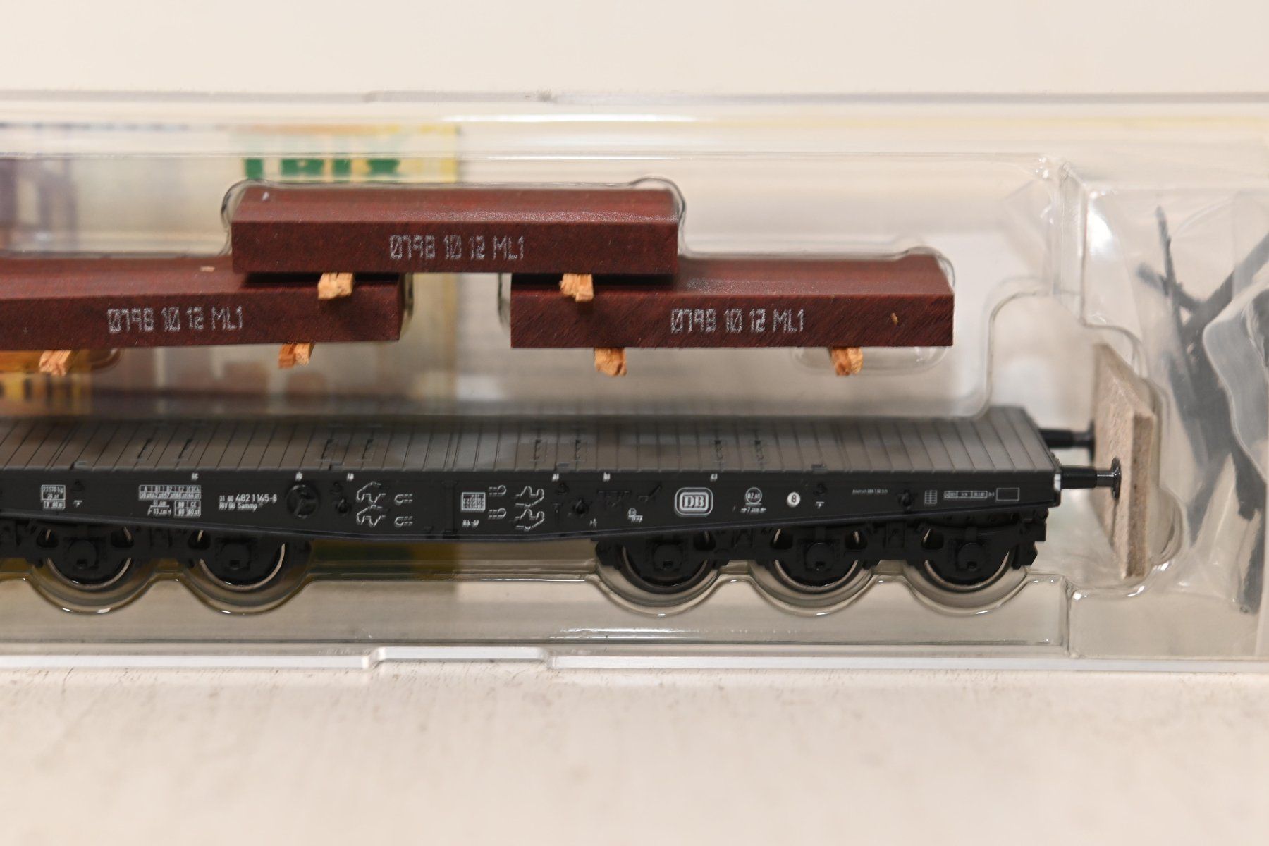 Trix Modellini di ferrovie: Trix 24057 Scherlastwagen Sammp HO/DC mit OVP – Usato da Laupen ZH venduto da Zmoewe 2