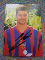 FC BASEL MARIO CANTALUPPI SPIELER AUTOAMM ANTIK
