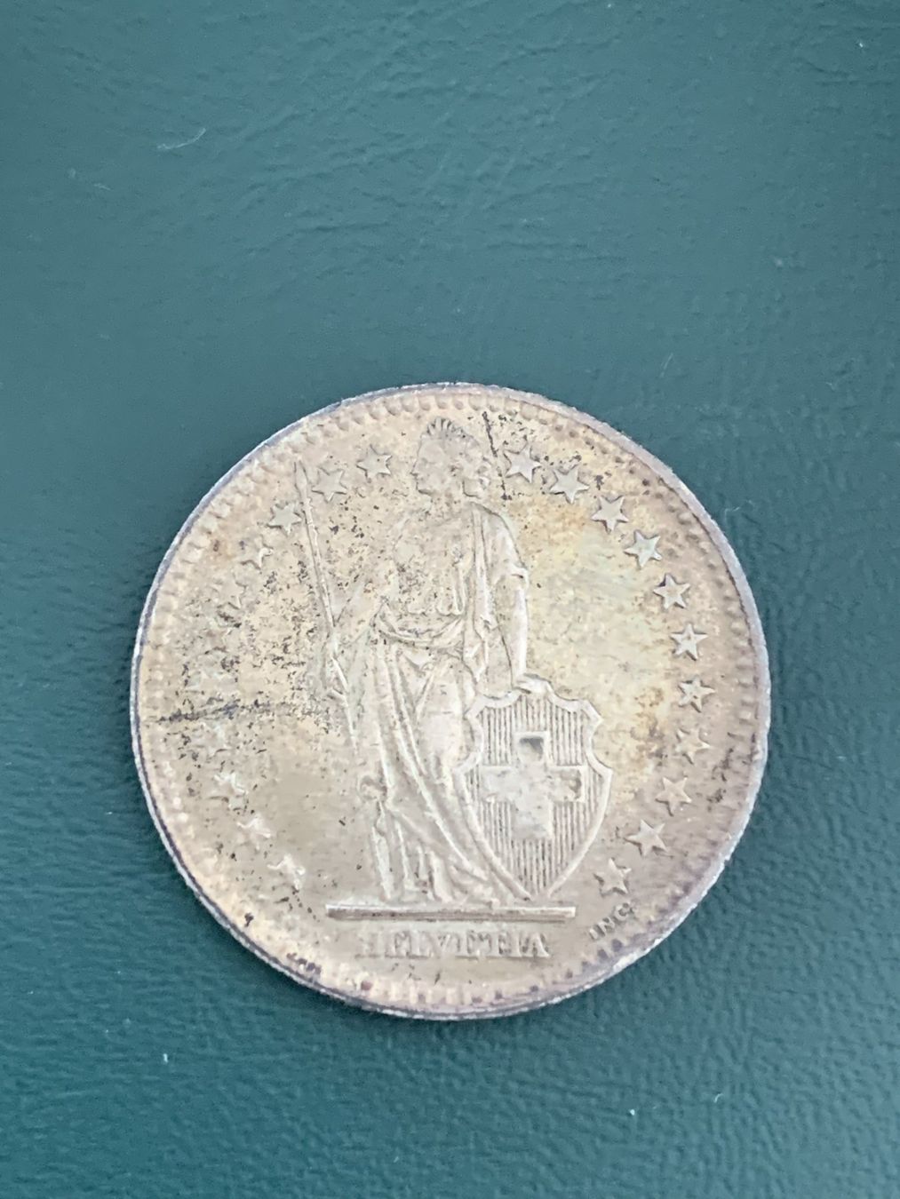 Tutti le monete: 2 Fr Silbermünze JG 1944 – Usato da Binningen venduto da Kingalfi 1