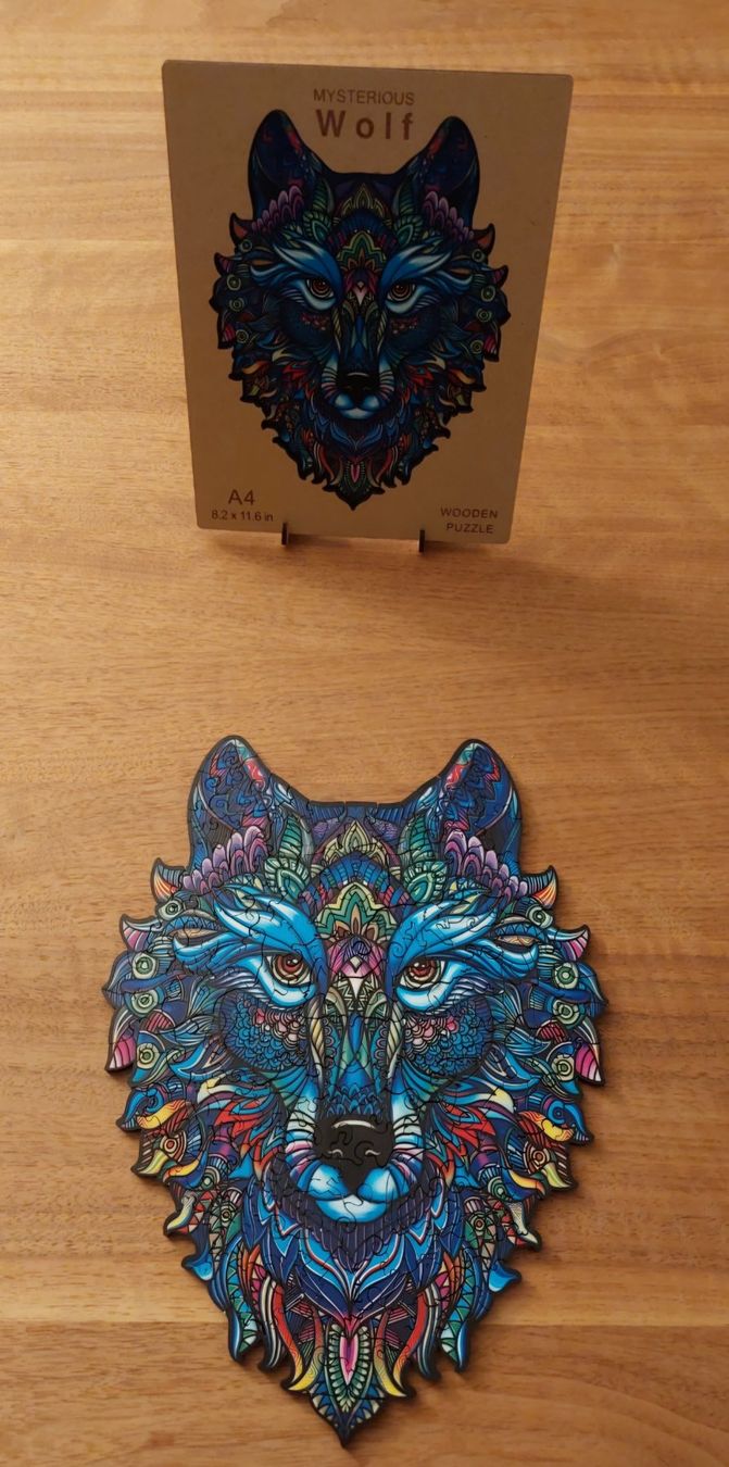 Puzzle: Holzpuzzle Wolf neuwertig – Nuovo (secondo la descrizione) da Wangen b. Olten venduto da bayoffires 2