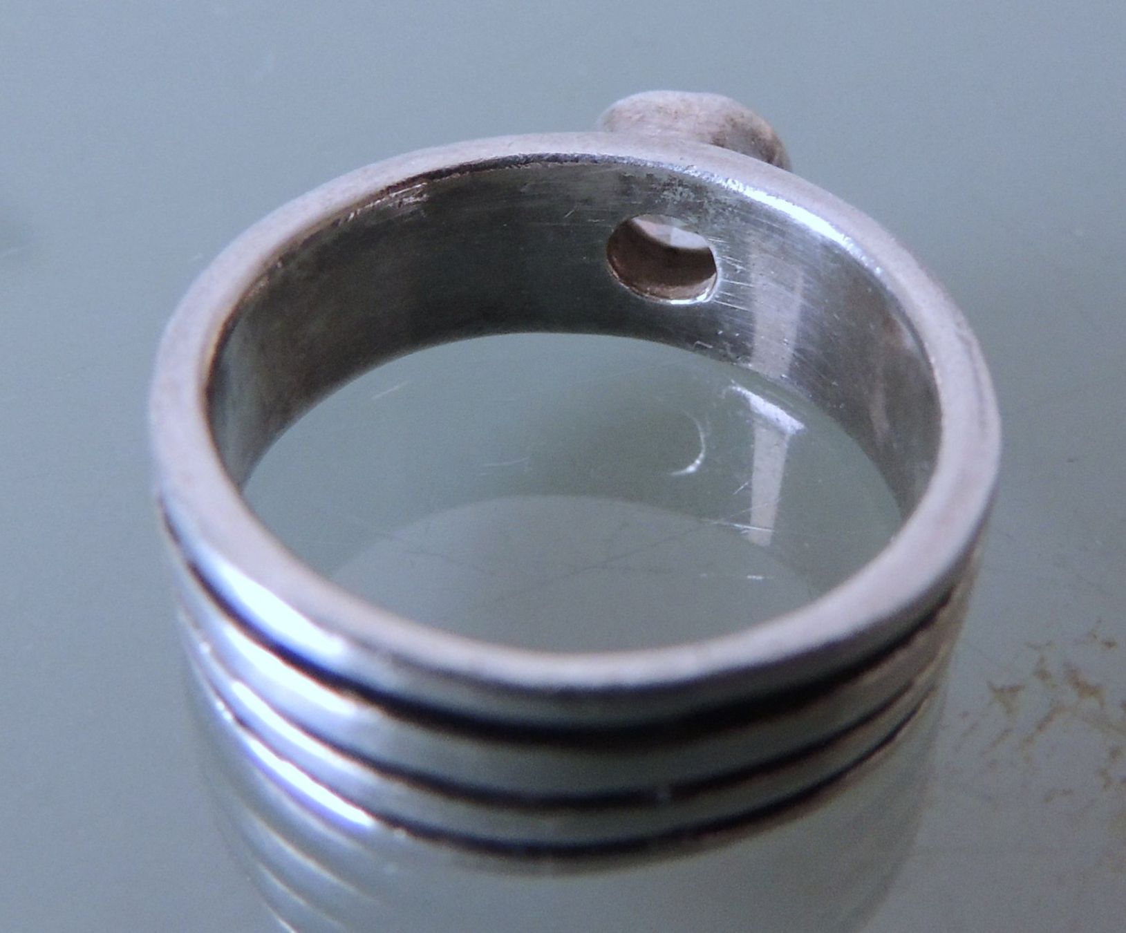 Anelli: Silber 925 Fingerring Gr. 56 – Usato da Waldenburg venduto da schaller707 3