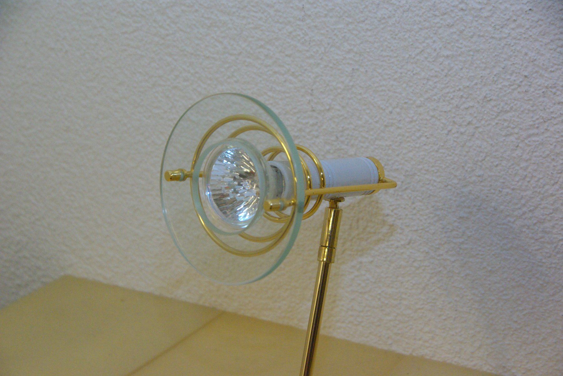 Lampadari & plafoniere: Deckenleuchte mit 2 Spot's, weiss-gold – Nuovo (secondo la descrizione) da Herisau venduto da Cevianer1844 1