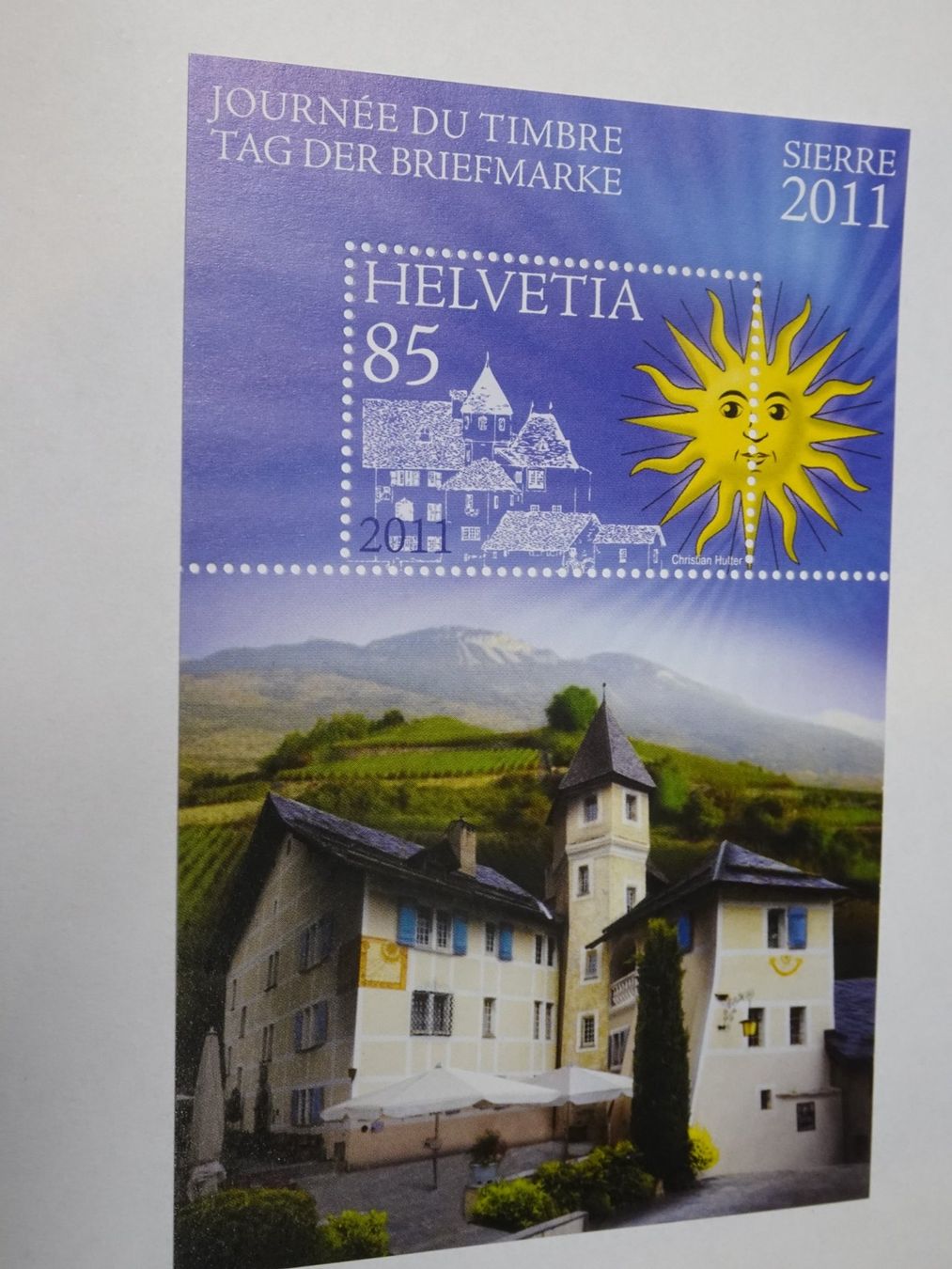 Tutti i francobolli: 2011 BLOCK; POSTFRISCH; SIERRE – Usato da Eschenbach SG venduto da eDaisy