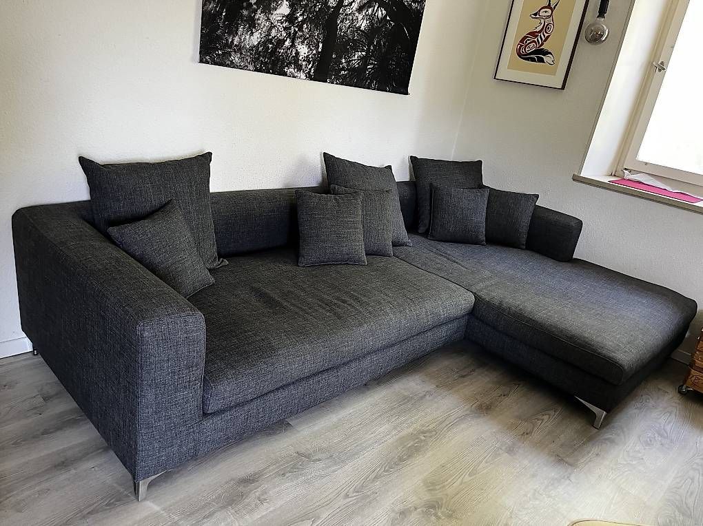 Divani: Ecksofa Anthrazit - Lieferung ZH möglich – Usato da Zürich venduto da Simon_75s6 1