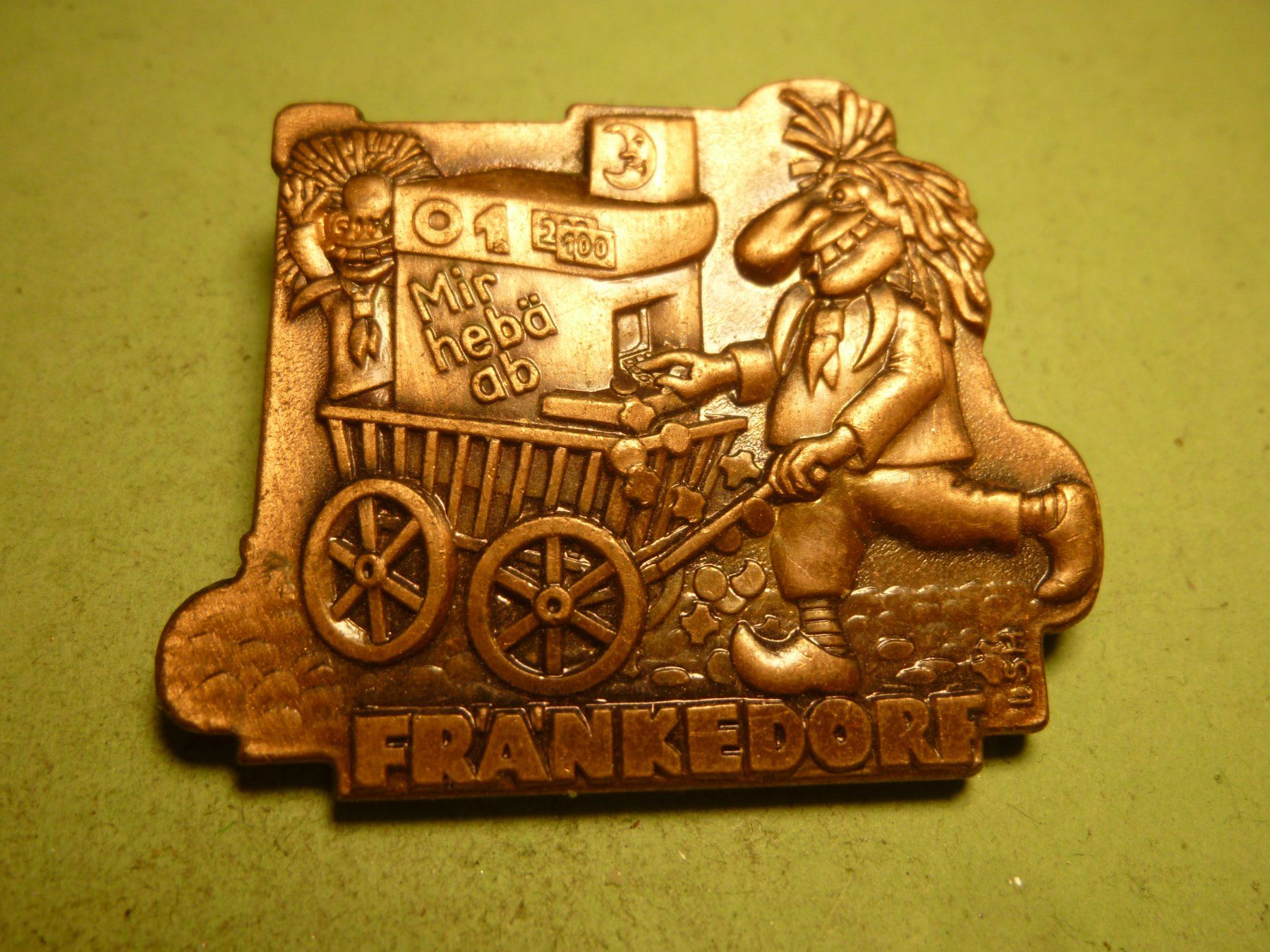 Placchette & Badge: FRÄNKEDORF 2001 BRONZE – Usato da Ried (Muotathal) venduto da Mandarin02