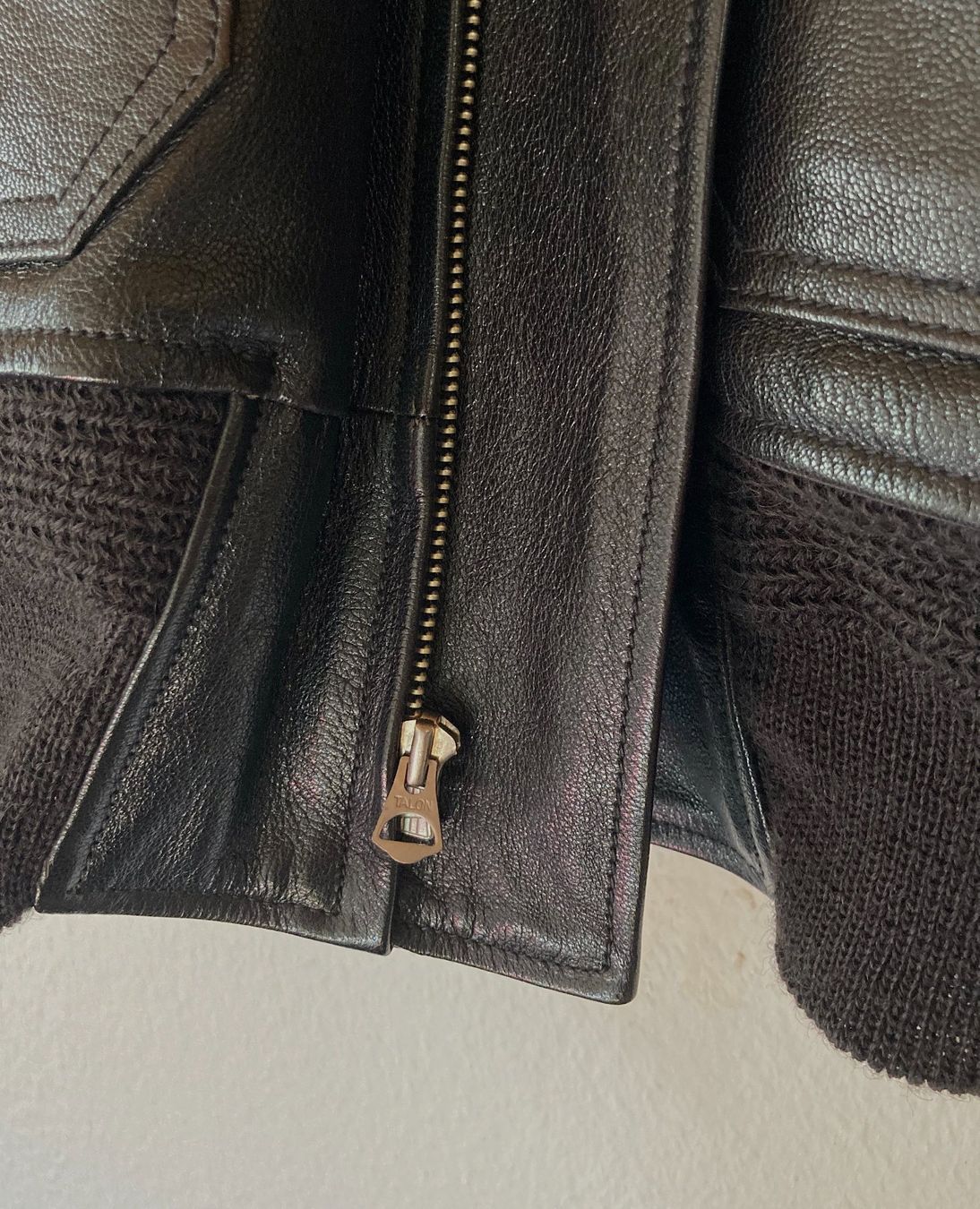 Giacche: Buzz Ricksons William Gibson G-1 Goat Black Flight Leather – Usato da Zürich venduto da ser_lg25 4