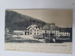 Ansichtskarte Bellelay 1908 mit Stempel gelaufen Box1