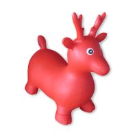 Hüpftier Hopser Happy Air Rentier rot‪ ohne Pumpe