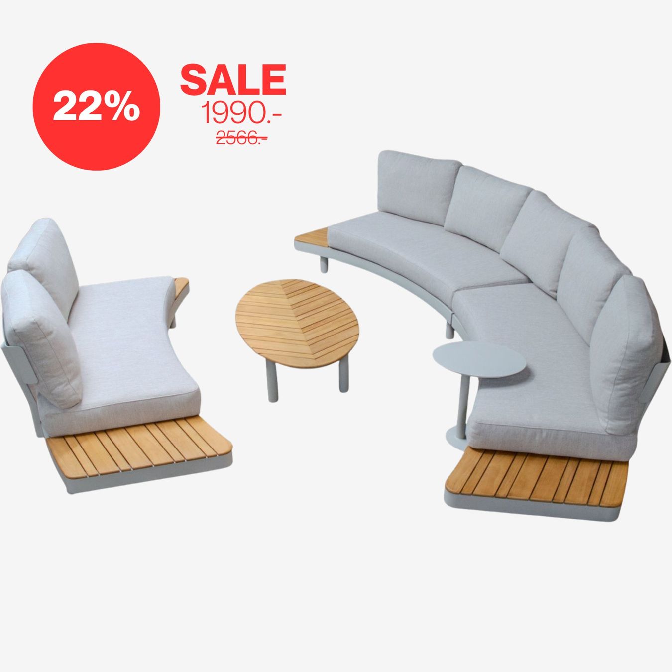 Divani: Lounge Set Lounza Beige – Nuovo (secondo la descrizione) da Herbetswil venduto da AT-Interiors