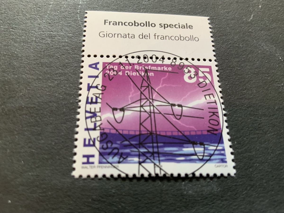 Tutti i francobolli: 2004 TAG DER BRIEFMARKE ET VOLL EINWANDFREI  – Usato da Beinwil am See venduto da Ricri