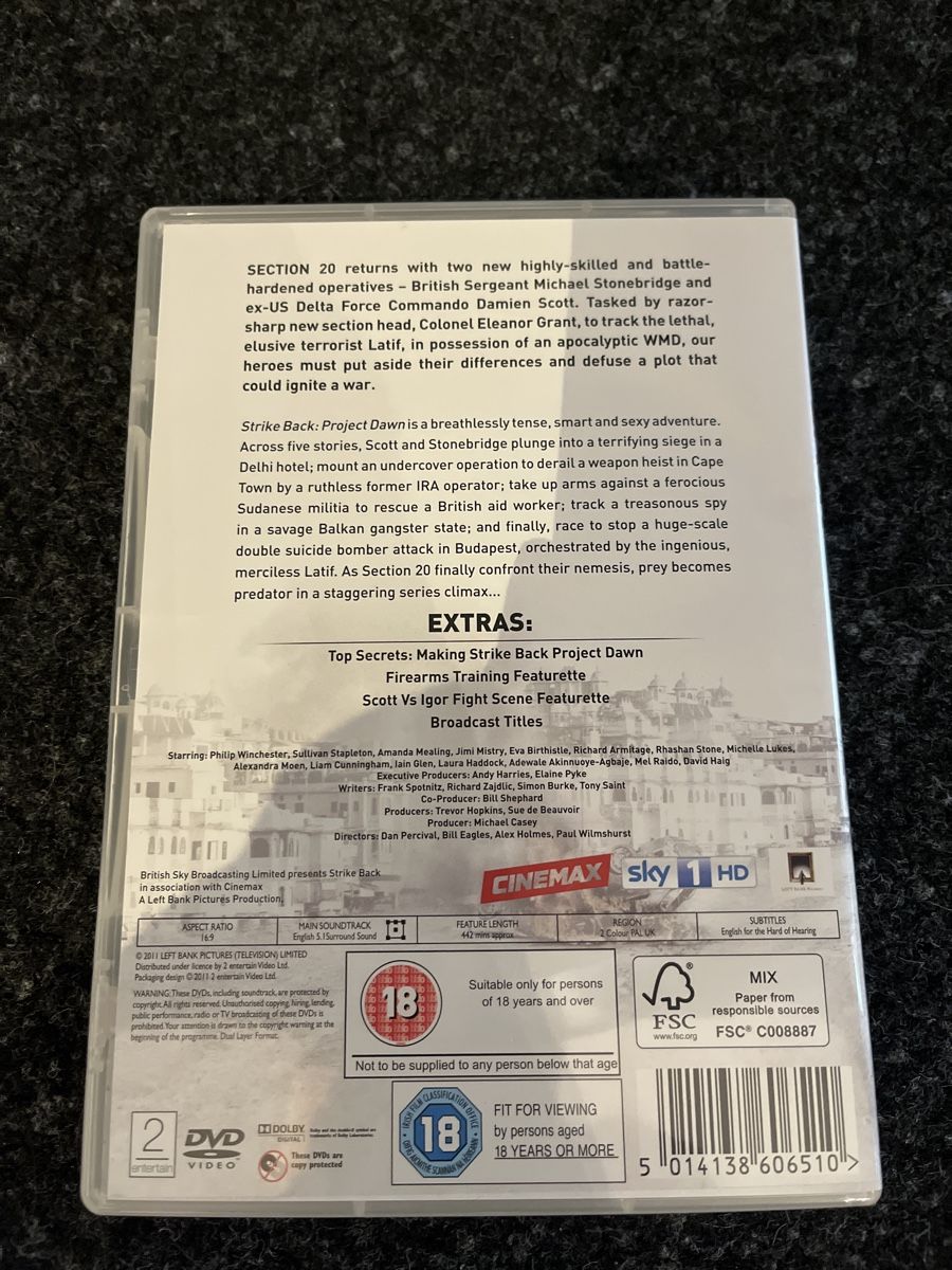 Tutti i DVDs: English DVD Strike Back seasons 1-2-3 – Usato da Romont FR venduto da cat_j6ww 7