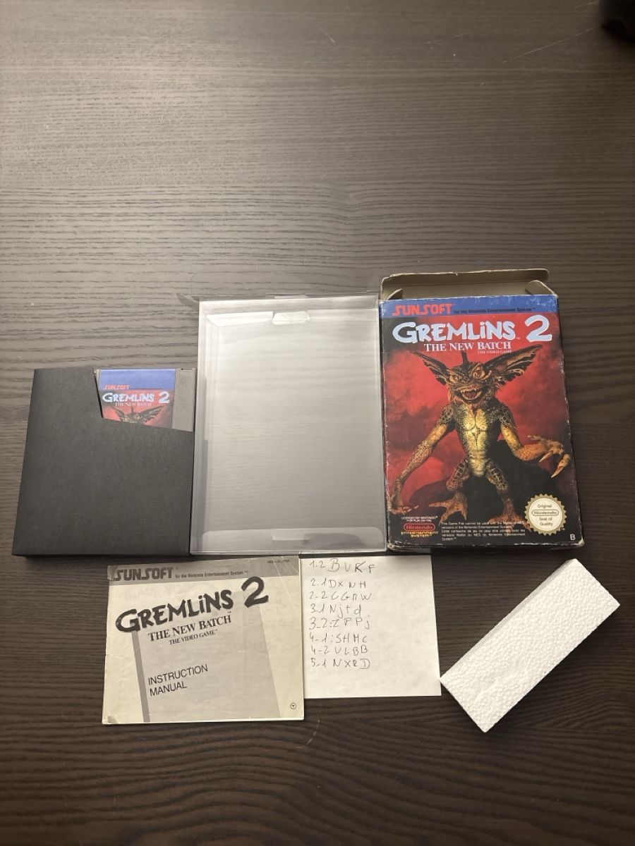 Nintendo Giochi: Jeu Retro Gremlins 2 Nintendo Nes – Usato da Meyrin venduto da did_bqr5 2