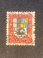 Schweiz 1925 Pro Juventute 20 Vollstempel ZÜRICH 1 5.XII.25