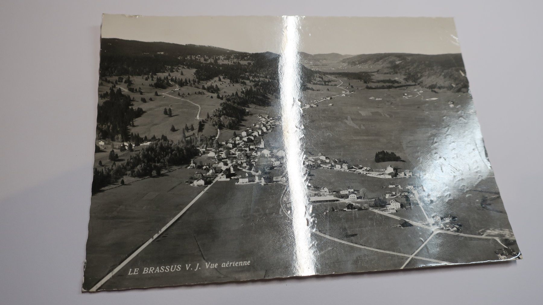 Cartes postales: Le Brassus V. J. Vue aéienne  1969 – D'occasion à Cormoret par Pascalll2001 1