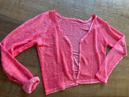 NILE JÄCKLI/CARDIGAN/JACKE ca GR.XS/S rosa Kurz