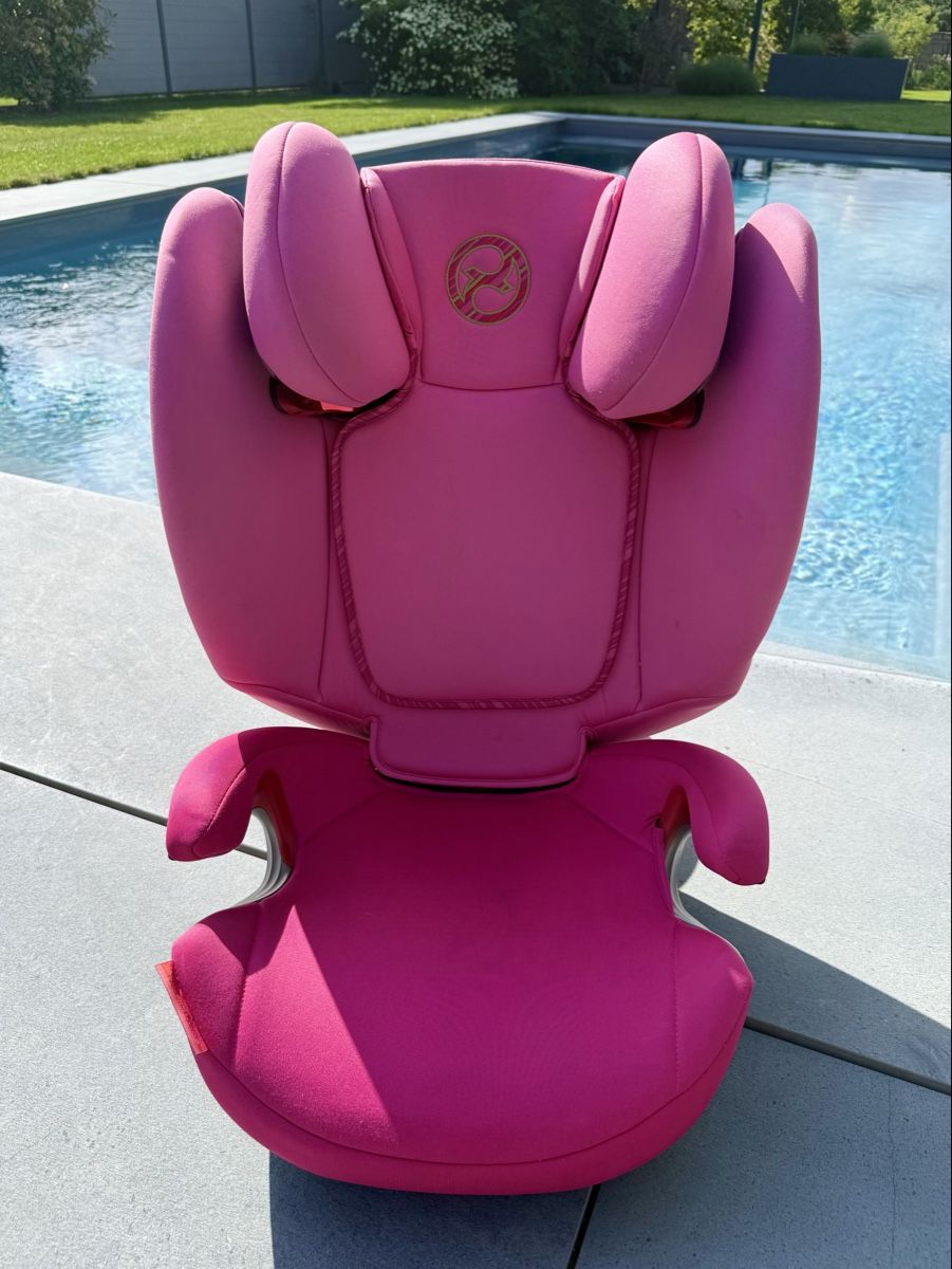 Cybex Seggiolini per auto: CYBEX Solution S-Fix, Kindersitz 15-36 kg, pink – Usato da Hindelbank venduto da Bstalder