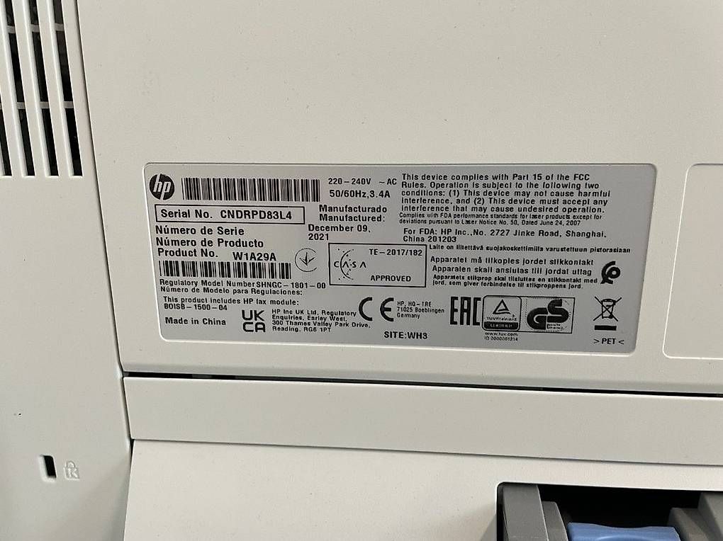 Stampanti: HP Laser Jet Pro MFP M428fdn – Usato da Wädenswil venduto da kingnature 2