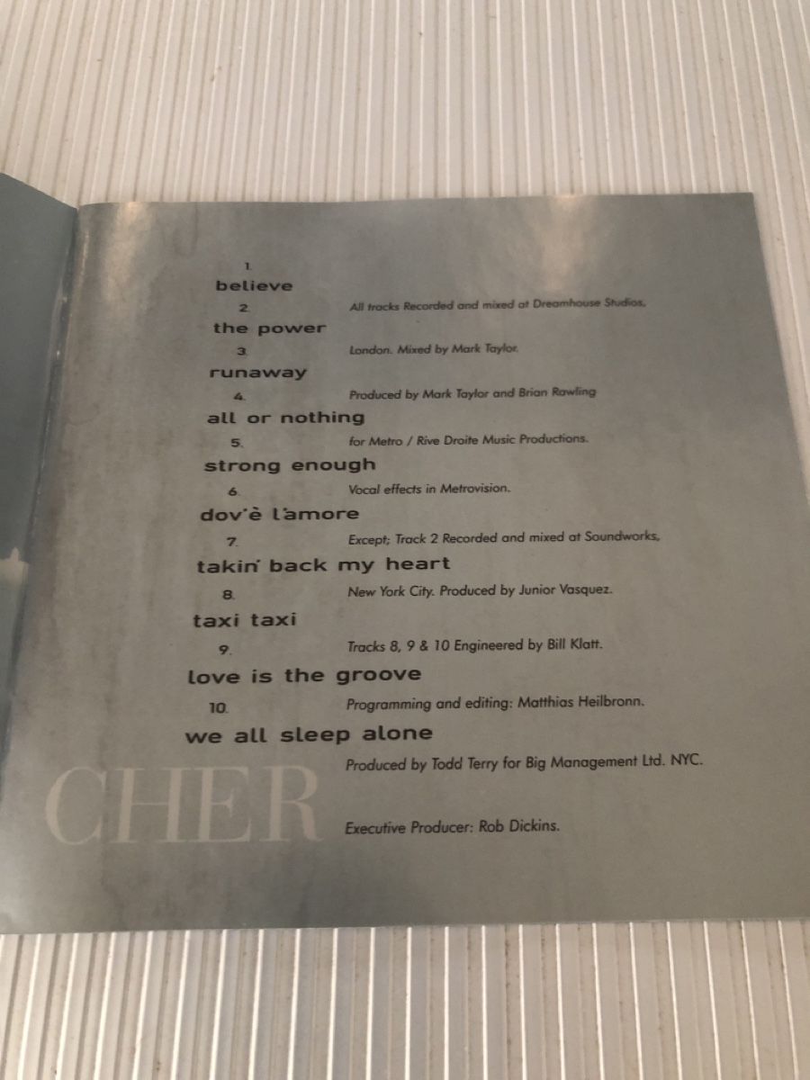 CDs: CHER - Believe. 📀 – Gebraucht aus Flaach von rubo7 2