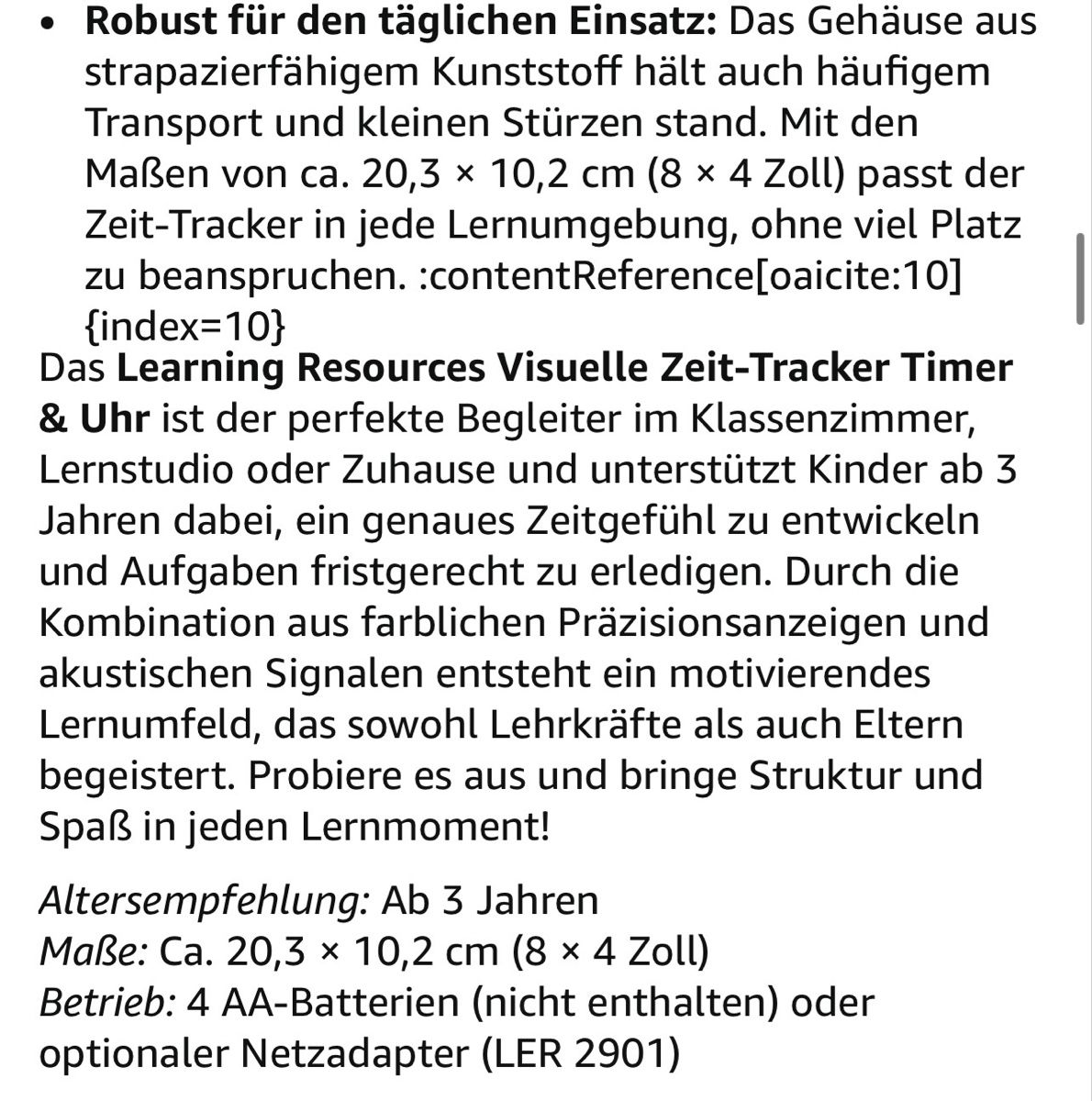 Jeux: Learning Resources Time Tracker – Neuf avec emballage d'origine à Emmenbrücke par ThomiE01 8