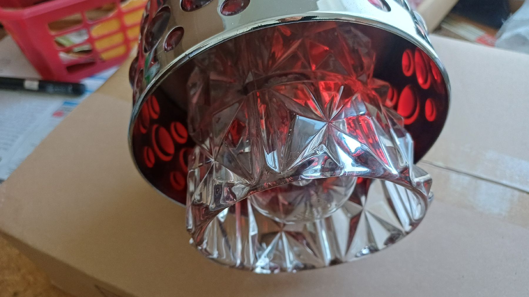 Lampade: Schöne 70er Deckenlampe – Usato da Flawil venduto da Naphtali 9