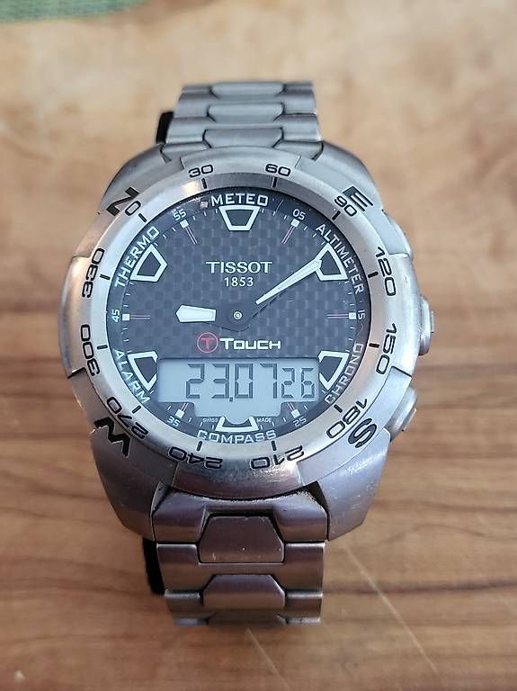 Tissot Orologi: Tissot T Touch Titanium Uhr – Usato da Oberglatt ZH venduto da watchkurt 4