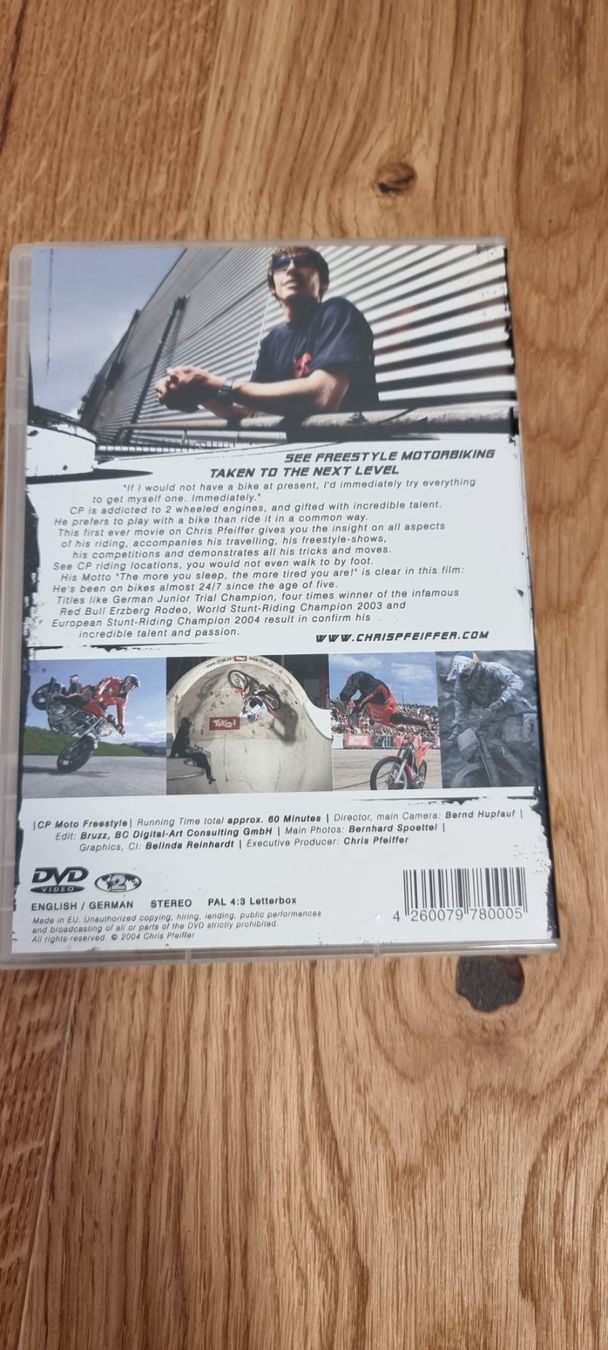 Tutti i DVDs: DVD: Chris Pfeiffer - moto freestyle – Usato da Lachen SZ venduto da allesweg78 1
