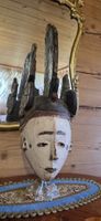 Grosse Antike Igbo Maiden Spirit Maske Nr.2