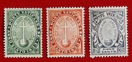 VATIKAN HEILIGES JAHR ANNO SANTO 75/15** 25/10 125/25* 1933