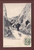 Gorges de MOUTIER - Attelage - 1905