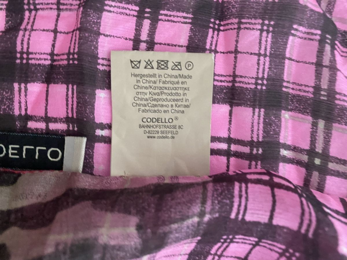 Codello Foulard & Sciarpe: Codello Seiden Schal 🌸 – Usato da Opfikon venduto da Luis144 6