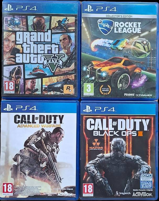 Giochi: Lot de jeux vidéo PS4 – Usato da Châtelaine venduto da AntonioGomezResale
