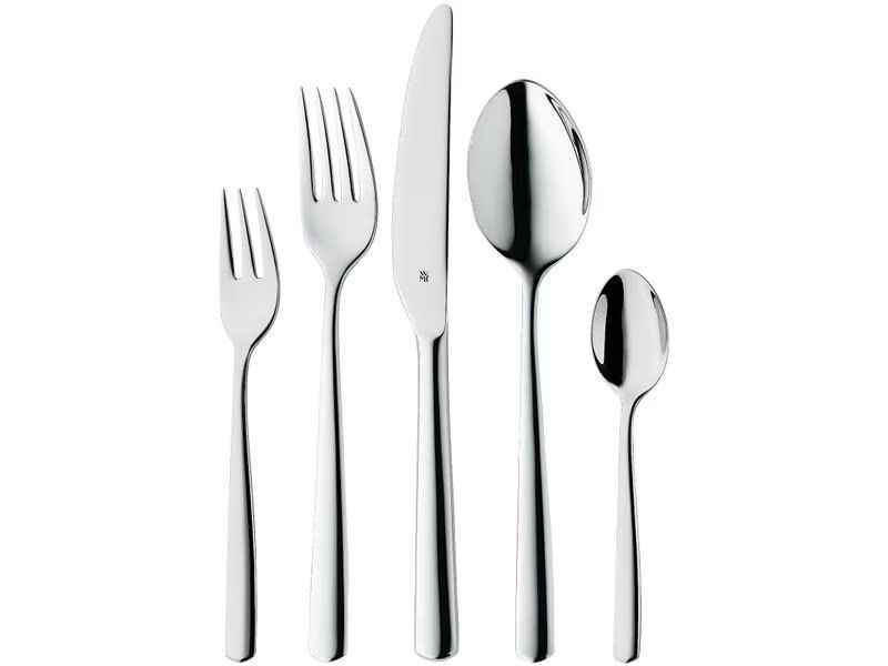 Set di posate: WMF Besteck-Set Boston 60-teilig, Silber – Nuovo e nell'imballaggio originale da Heimisbach venduto da LIFESTYLE-MORE