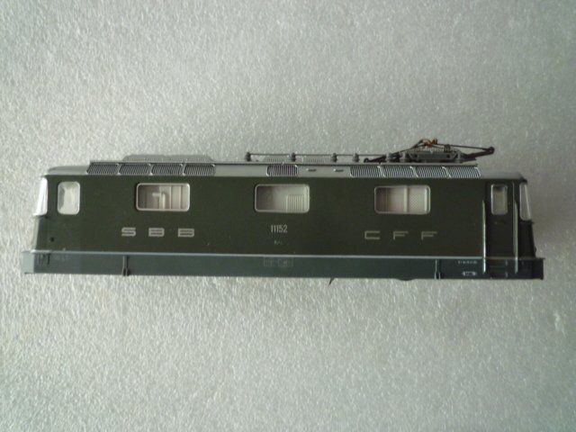 Lot De 2 Bogies Moteur + Porteur Pour Locomotive SBB CFF Re 4/4 - Échelle N 1/160 - Marque Lima - Comme Neuf