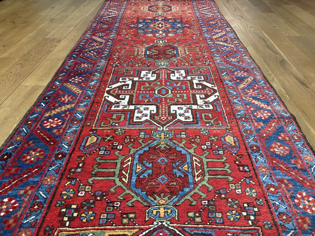 Tappeti: Antiker Heriz Läufer Perserteppich - Extrem Selten – Usato da Bennau venduto da Mayer_Carpets