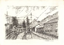 Stazione Acquarossa Tram Straßenbahnen