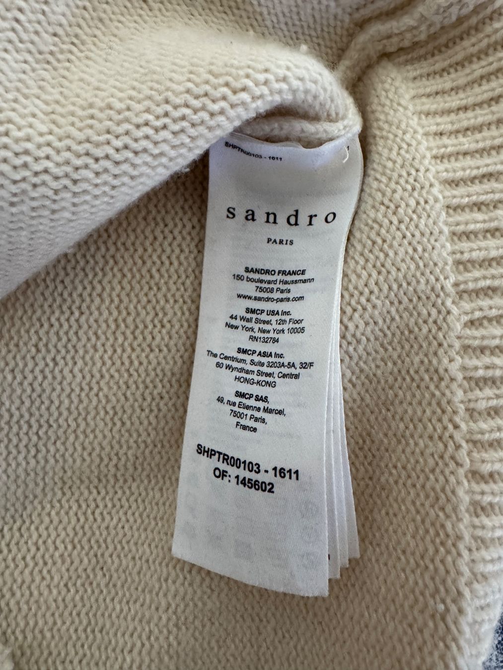 Sandro Maglioni & Felpe: Sandro Rollkragenpullover Beige Kaschmir Wolle Yak Grösse S – Usato da Zürich venduto da dodichnobli 3