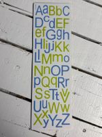 Stanzschablone "Alphabet gross und klein" / P