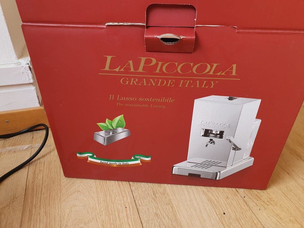 La Piccola Kaffeemaschinen & Espressomaschinen: La Piccola Piccola E.S.E.-Pad-Kaffeemaschine – Gebraucht aus Zürich von mar_9sjt 2